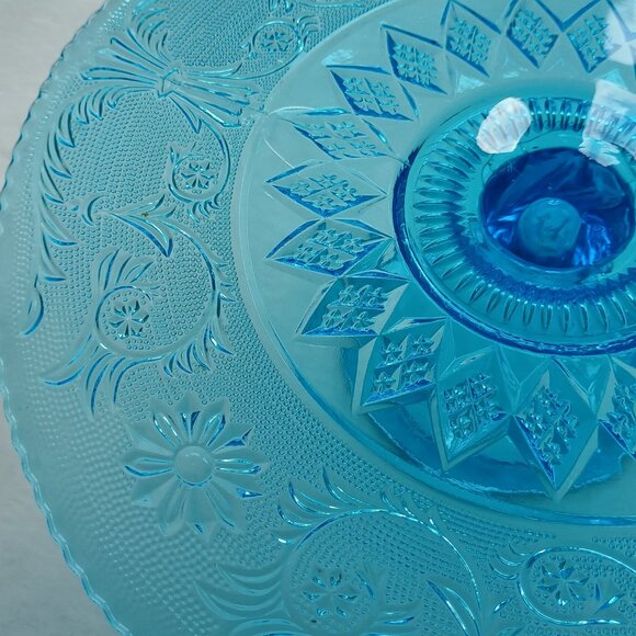 Blue Cake Dish 13" - Picture 7 of 13